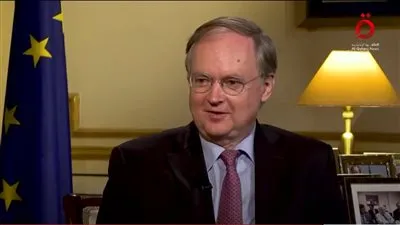 سفير الاتحاد الأوروبي بمصر: سنتوسط لحل أزمة سد النهضة بهذه الحالة (فيديو)