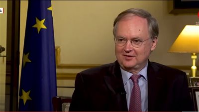 سفير الاتحاد الأوروبي: نتابع باهتمام الحوار الوطني في مصر ونتطلع لنتائجه الإيجابية (فيديو)