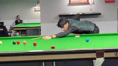 ميدالية ذهبية للاعب أخضر البلياردو خالد الغامدي في البطولة العربية