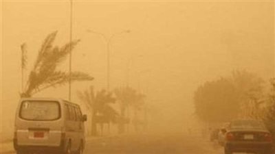  الأرصاد تحذر من الكتل الهوائية المحملة بالأتربة الخميس 25 مايو