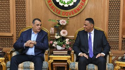 وزير الإنتاج الحربي يزور مبنى محافظة الدقهلية