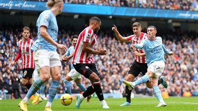 تشكيلة مانشستر سيتي لمواجهة برينتفورد اليوم في الدوري الإنجليزي