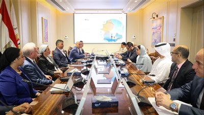 وزيرة البيئة تبحث مع وفد شركة MLG الإماراتية استغلال المنطقة الخضراء