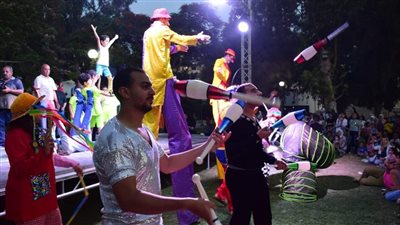 السيرك القومى يتألق فى مهرجان الطبول الدولي للفنون التراثية بمتحف الطفل والحضارة بمصر الجديدة 