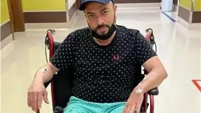 إصابة الفنان أحمد إبراهيم بشلل نصفي ونشره مقطع فيديو عبر صفحته الرسمية 