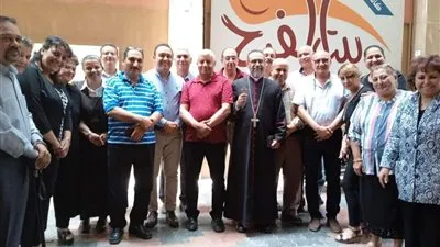 مطران أسيوط للكنيسة الكاثوليكية يلتقي وفد جمعية الصعيد 