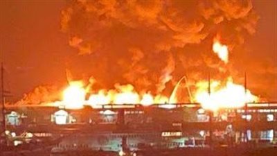 عاجل.. حريق هائل فى شونة كتان بالغربية والخسائر تقدر بـ 4 ملايين جنيه 