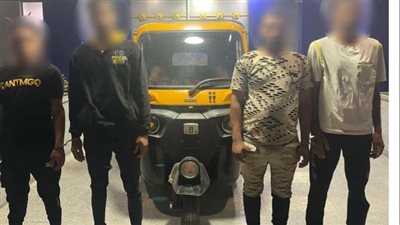 ضبط مرتكبي واقعة سرقة مركبة 