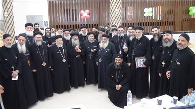 اجتماع مجمع كهنة شرق السكة الحديد بكنيسة السيدة العذراء بالقصيرين