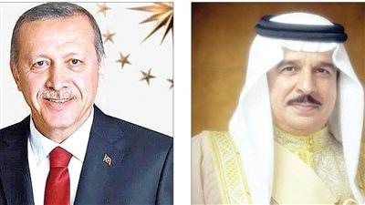 هاتفيًا.. ملك البحرين يهنئ الرئيس التركي بمناسبة إعادة انتخابه