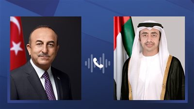 عبدالله بن زايد يهنئ نظيره التركي بمناسبة إعادة انتخاب أردوغان رئيسا للبلاد