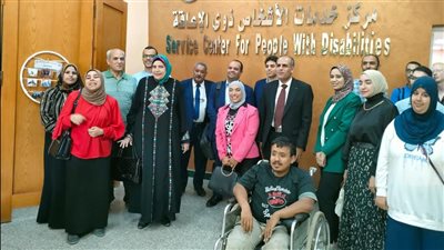 ورشة عمل لذوي الهمم بجامعة المنصورة للتعريف بمنح هيئة فولبرايت