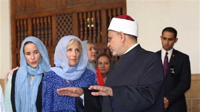 رئيس جامعة الأزهر: جيل بايدن كانت منبهرة بعمارة الجامع 