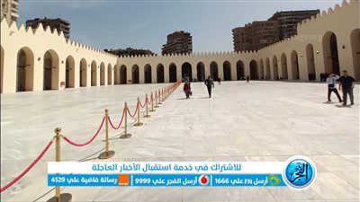 الصور الأولى من جامع الظاهر بيبرس.. والافتتاح بعد قليل 