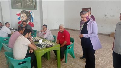وكيل وزارة الشباب والرياضة بالدقهلية تفتتح بطولة مراكز الشباب للشطرنج 