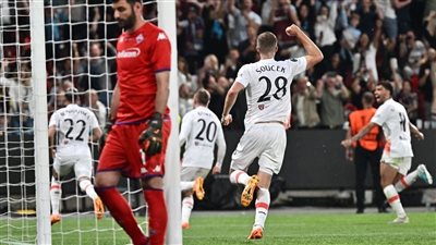 هدف وست هام يونايتد الثاني أمام فيورنتينا في نهائي دوري المؤتمر الأوروبي
