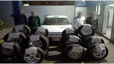 ضبط تشكيل تخصص نشاطه في سرقة إطارات السيارات بالأميرية