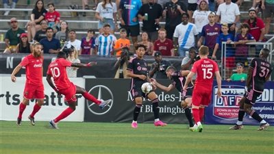 فريق ميسي الجديد.. إنتر ميامي إلى نصف نهائي كأس أمريكا