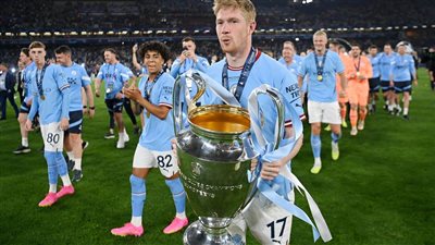 تصريحات دي بروين بعد حصد مانشستر سيتي لقب دوري أبطال أوروبا