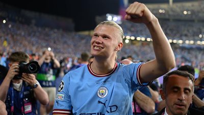 إنجازات هالاند مع مانشستر سيتي بعد التتويج بدوري أبطال أوروبا