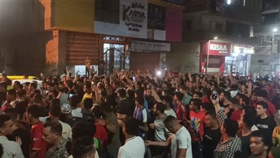 شاهد.. احتفالات أهالي الغربية بتعادل الأهلي مع الوداد المغربي (فيديو وصور)