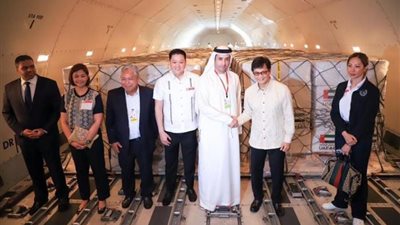 تحمل 51 طنًا.. الإمارات ترسل طائرة إغاثية لمتضرري بركان الفلبين