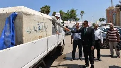 محافظ الدقهلية يشهد إلقاء 500 الف ذريعة سمك بلطي دعما من  حماية وتنمية البحيرات والثروة السمكية