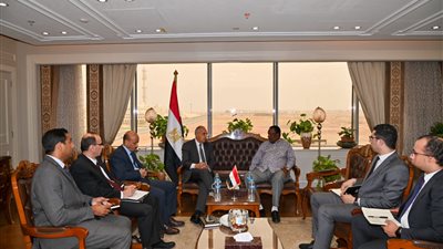 وزير الري يستقبل نظيره الأوغندي لبحث سُبل تعزيز التعاون بين البلدين 
