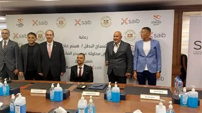 لأول مرة بمصر... سباح علي كرسي متحرك يستعد لعبور بحر المانش