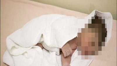 تفريغ كاميرات المراقبة بمحيط العثور على رضيعة داخل كيس بعين شمس