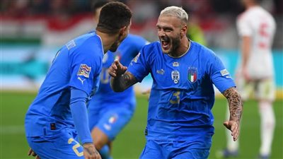 هدف إيطاليا اليوم أمام إسبانيا في نصف نهائي دوري الأمم الأوروبية