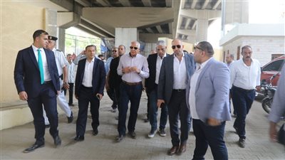محافظ الجيزة يتابع نسب التنفيذ بمشروع موقف سرفيس التحرير بسعة ١٨٠ سيارة