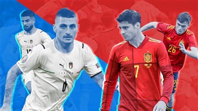التشكيلة المتوقعة لمباراة إيطاليا وإسبانيا اليوم في نصف نهائي دوري الأمم الأوروبية