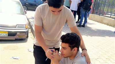 تباين آراء طلاب الثانوية العامة ببورسعيد بامتحانات الفرنساوي والألماني