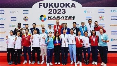 لاعب المؤسسة العسكرية يحصد برونزية بطولة الدوري العالمي للكاراتيه 