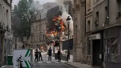 إصابة 16 شخصاً إثر انفجار أنبوب غاز في باريس 