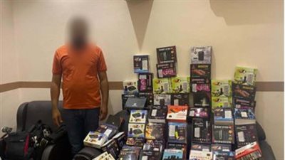 ضبط شخص لإنشاء محطة بث تليفزيونى دون ترخيص بالقليوبية