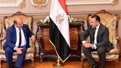 وصول وفد مجلس النواب الأردني إلى مقر البرلمان (صور)