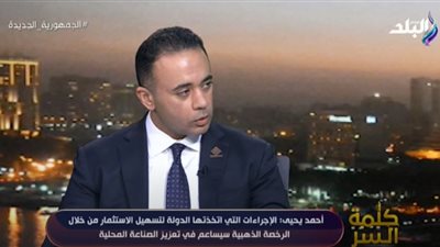 النائب أحمد يحيى: توطين الصناعة من أهم ملفات الحوار الوطني (فيديو)