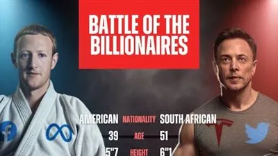 رئيس الـUFC: ماسك وزوكربيرغ جادان في خوض نزال