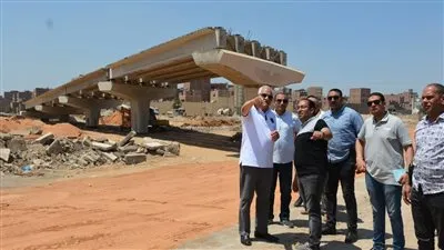 محافظ الجيزة يتابع مراحل العمل بمشروع محور عمرو بن العاص بمنطقة دائري المريوطية