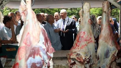 وزير الزراعة يتفقد المنافذ التابعة للوزارة ويوجه بتوفير السلع باسعار مخفضة