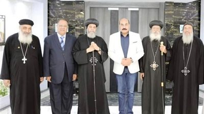  إيبارشية أسوان تهنئ قيادات المحافظة بعيد الأضحى المبارك 