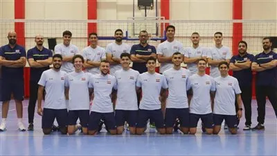 12 لاعبًا في قائمة منتخب مصر لشباب الطائرة ببطولة العالم بالبحرين