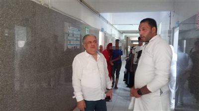 جولة لوكيل صحة الدقهلية في مستشفي جمصة (صور)