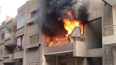 تقرير المعمل الجنائي يكشف تفاصيل حريق بعقار سكني بالمعادي 