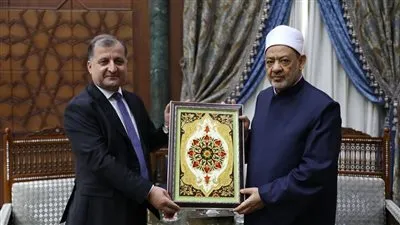 شيخ الأزهر يستقبل سفير طاجيكستان لبحث سبل تعزيز التعاون العلمي والثقافي