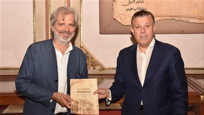 رئيس جامعة عين شمس يلتقى المدير الإقليمي للوكالة الجامعية الفرنكوفونية بالشرق الأوسط