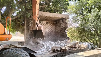 محافظ الجيزة: إزالة 90 حالة تعد على أملاك الدولة بالبدرشين