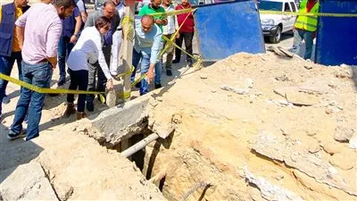 محافظ الإسكندرية يتفقد أعمال مشروع الاستراتيجية المتكاملة لإدارة مياه الأمطار 